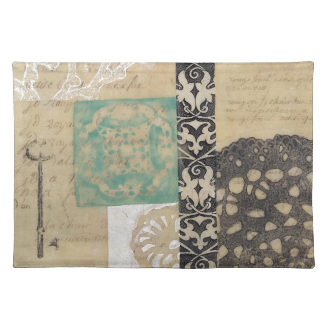 Filigree & Key II Placemat (Front)
