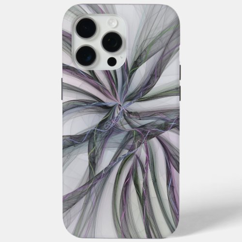 Filigree Motions Modern Abstract Swinging Fractal iPhone 15 Pro Max Case
