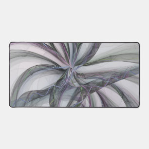 Filigree Motions Modern Abstract Swinging Fractal Desk Mat