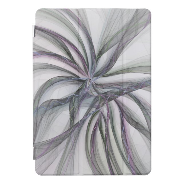 Filigree Motions Modern Abstract Swinging Fractal iPad Pro Cover (Front)