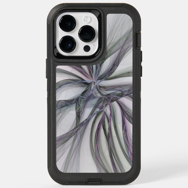 Filigree Motions Modern Abstract Swinging Fractal Otterbox iPhone Case (Back)