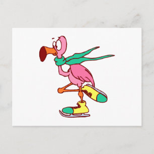 Filipe Flamingo Postcard