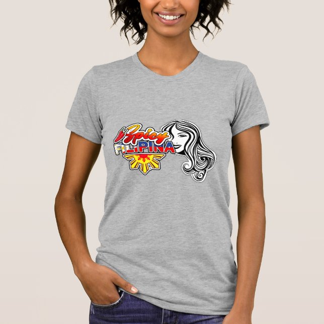  Filipina, Pinay, Filipino T-shirt, Filipino Shirt (Front)