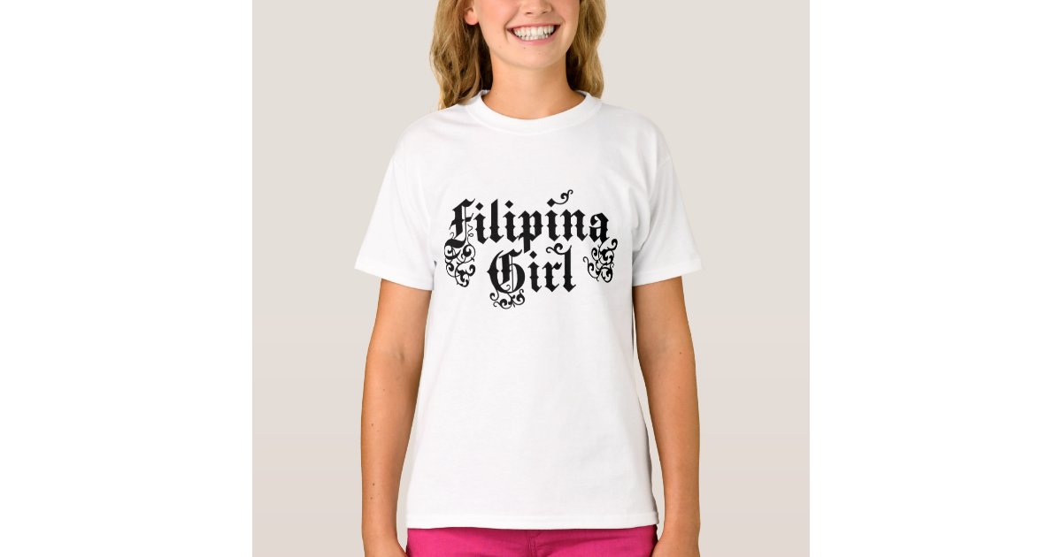 Filipina T Shirt Zazzle