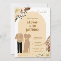 Filipiniana Attire Birthday Invitation Filipino Ph