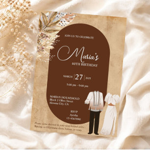 Filipiniana Theme Birthday Invitation Philippines