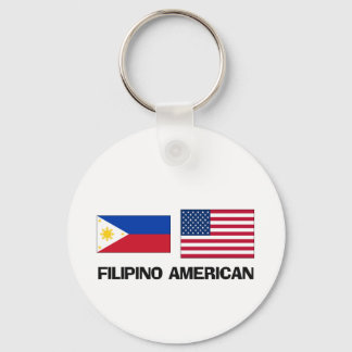 Filipino American Keychain
