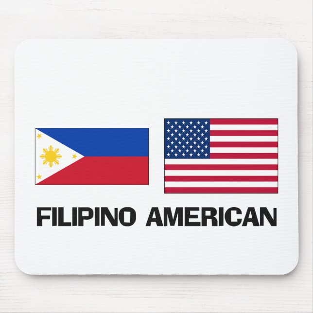 Filipino American Mouse Pad (Front)