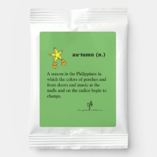 Filipino Autumn Hot Chocolate Drink Mix