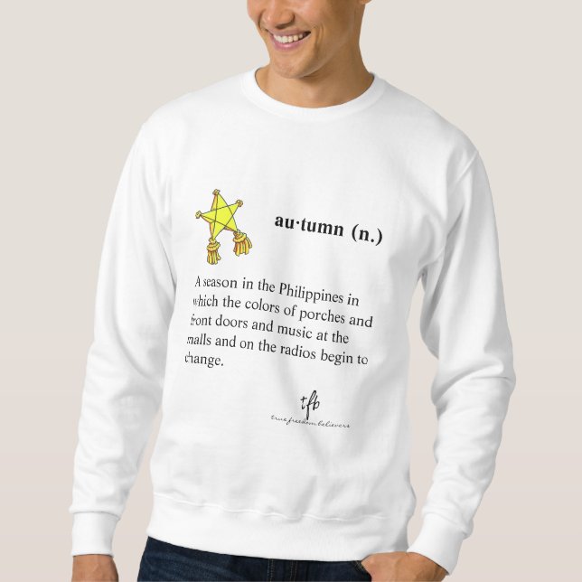 Filipino Autumn Sweatshirt (Front)