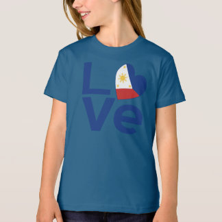 Filipino Blue LOVE T-Shirt