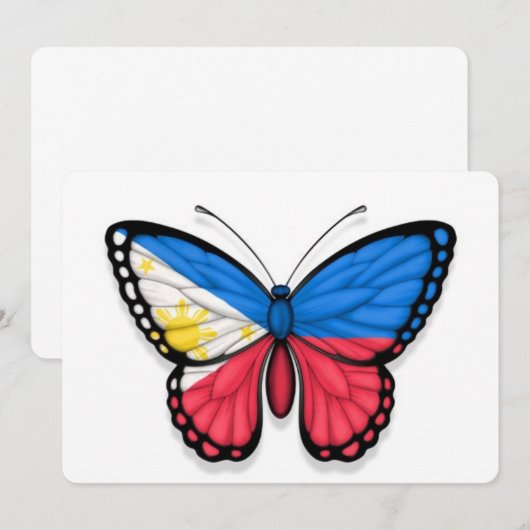Filipino Butterfly Flag (Front/Back)
