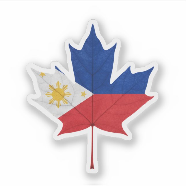 Filipino - Canadian Heritage Sticker (Front)