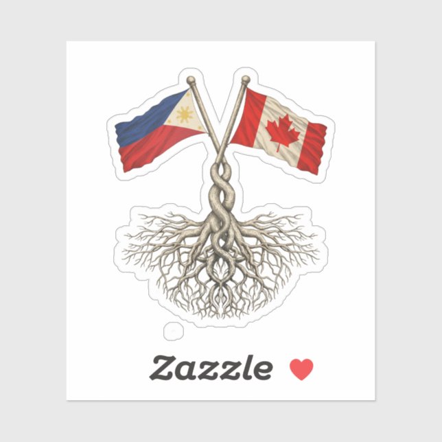 Filipino-Canadian Sticker (Sheet)
