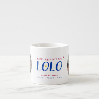 💕 🇵🇭 Filipino Father's Day Custom Photo Espresso Cup