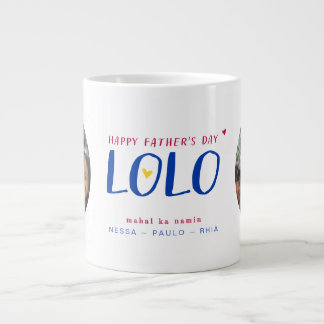 🇵🇭 Filipino Father's Day Custom Photo Giant Coffee Mug