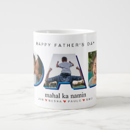 Filipino Father's Day Gift Mahal Ka Namin Giant Coffee Mug