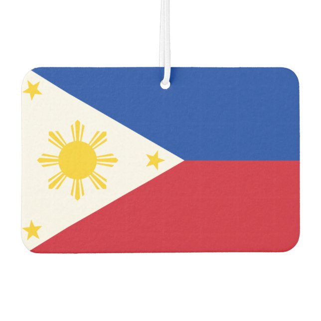Filipino flag air freshener (Front)
