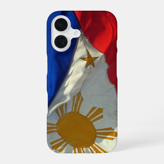 filipino flag iphone case (Back)