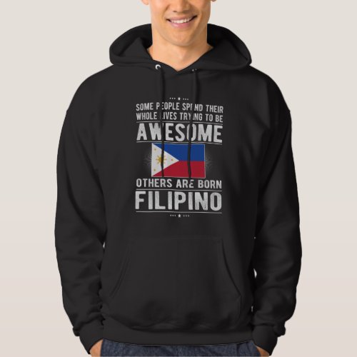 Filipino Flag Philippines Proud Filipino Roots Hoodie