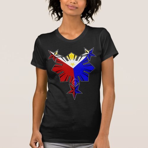 Filipino Flag Sun and Stars Shirt