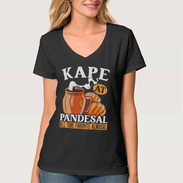 Filipino Food  Foodie Phillippines Cuisine T-Shirt (Front)