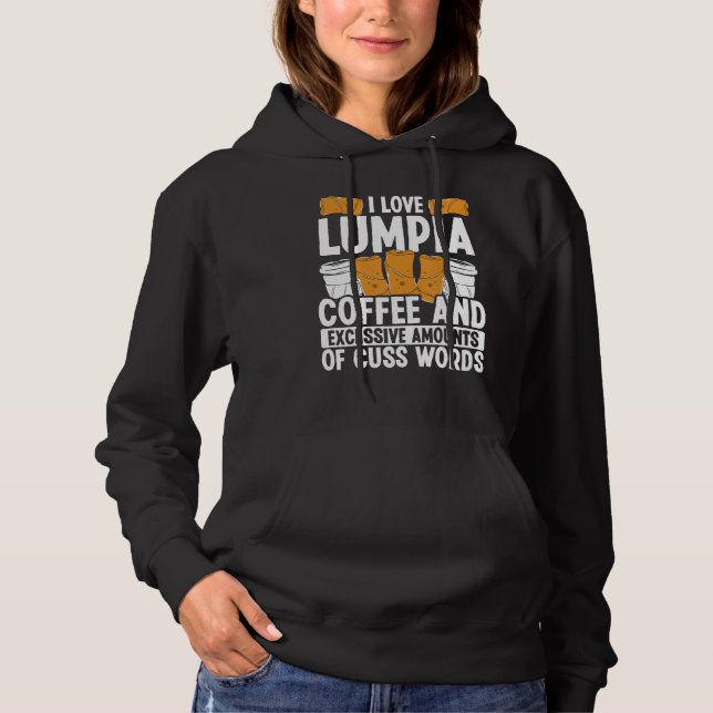 Filipino Food Manila Lumpia Wrappers Philipino Sna Hoodie (Front)