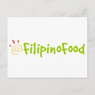Filipino Food Postcard