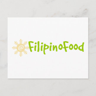 Filipino Food Postcard