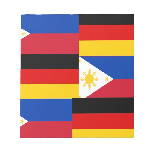 FILIPINO-GERMAN NOTEPAD (Front)