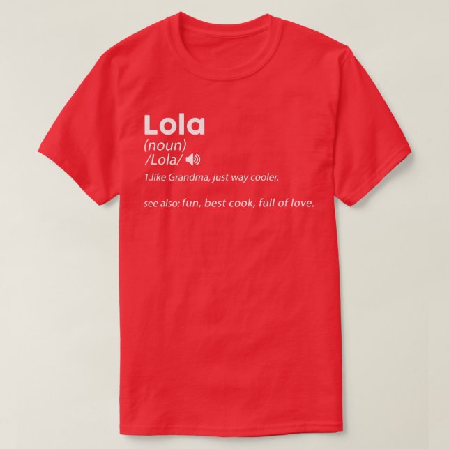 Filipino Grandma grandmom, nanay, mommyla  T-Shirt (Design Front)