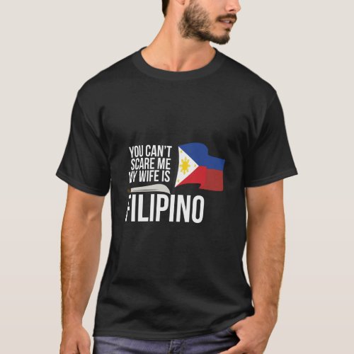 Filipino Hoodies For Men You DonT Scare Me Wife