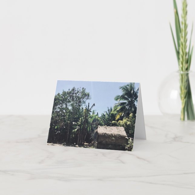 Filipino Hut Thank You Card (Front)