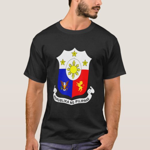 Filipino Independence Day Pinoy Seal Philippine Fl T_Shirt