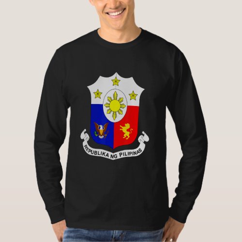 Filipino Independence Day Pinoy Seal Philippine Fl T_Shirt