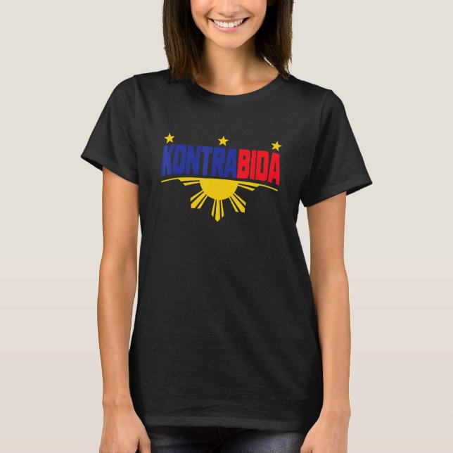 Filipino Kontrabida Is A Pinoy Pinay Philippines T-Shirt (Front)
