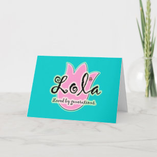 Filipino Lola Loved by Generations Card