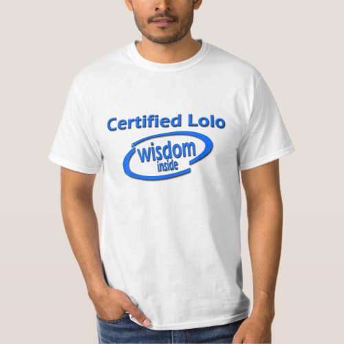 Filipino Lolo Gift _ Wisdom Inside T_Shirt