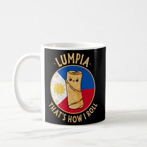 Filipino Lumpia Kawaii Philippines Food Filipino P Coffee Mug