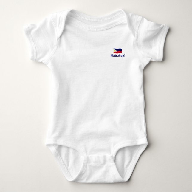 Filipino Mabuhay! Polo Shirt (Front)