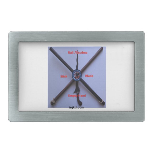 Filipino Martial Arts Belt Buckle (Front)