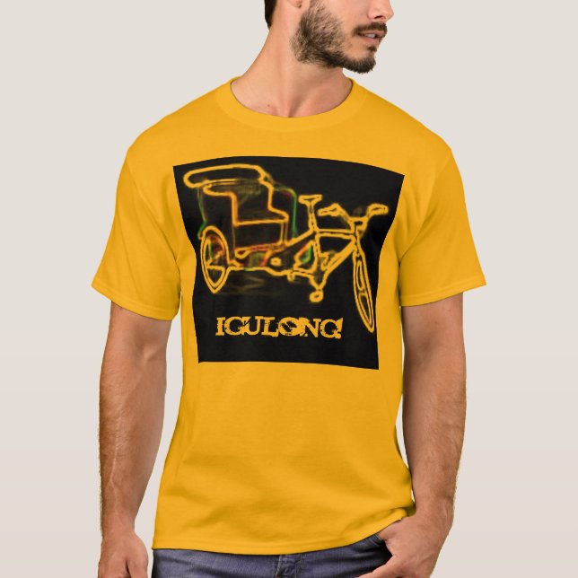 Filipino Pedicab "Roll Out!" Tee (Front)