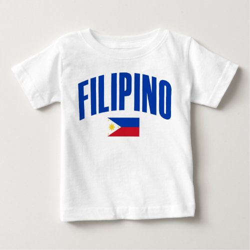 Filipino Philippine Flag Baby T_Shirt