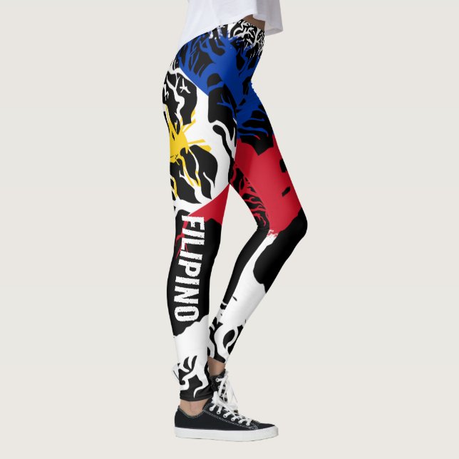 FILIPINO ROOTS LEGGINGS (Right)