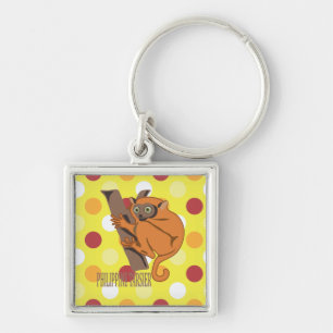Filipino tarsier keychain