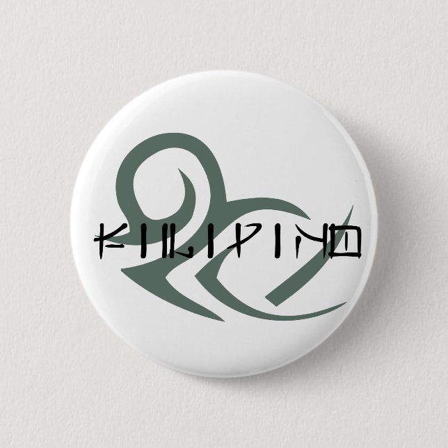 Filipino Tribal Pinback Button (Front)