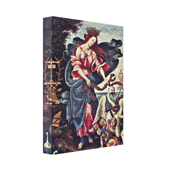 Filippino Lippi   Allegory of Music Gallery Wrapped Canvas