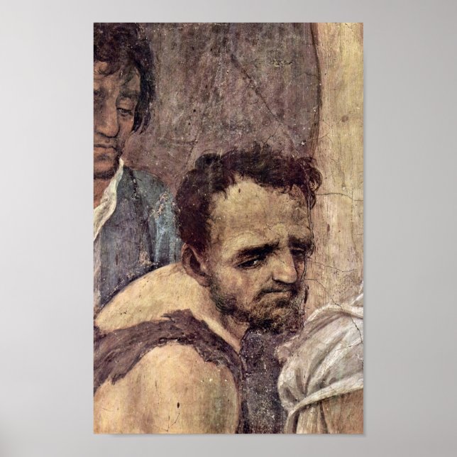 Filippino Lippi - Face of a villain Poster (Front)