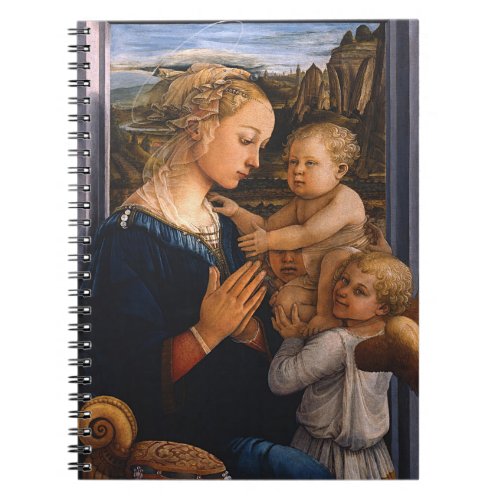 Filippo Lippi_ Madonna And Child With Two Angels Notebook