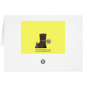 Fill Big Cowboy Boots - Country Western Blank (Back Horizontal)